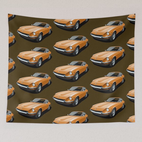Item preview, Datsun 240Z in orange designed and sold by candc-retro.