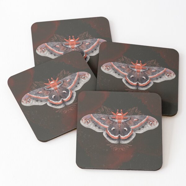 Item preview, Orange Cecropia Moth designed and sold by KatrinaJeanC.