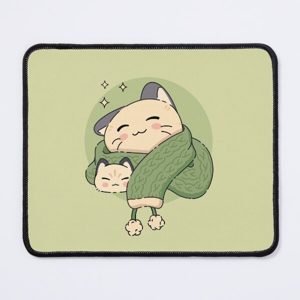 Item preview, The Winter Kittens | Green designed and sold by ModesaDraw.