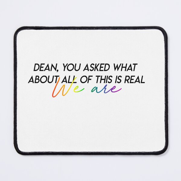 Item preview, deancas we are real designed and sold by Minimultifandom.