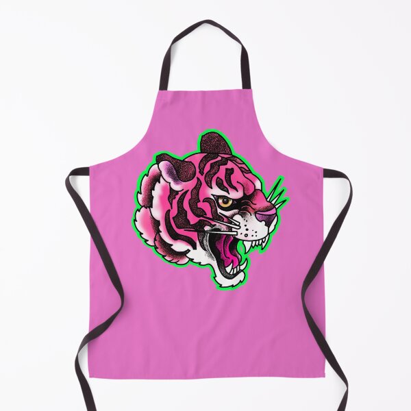 Item preview, Pink tiger tattoo style designed and sold by weilertsen.