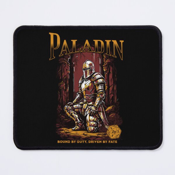 Item preview, Paladin Tarot Fantasy Knight Tabletop Role Playing Game D20 designed and sold by NerdyCotton.