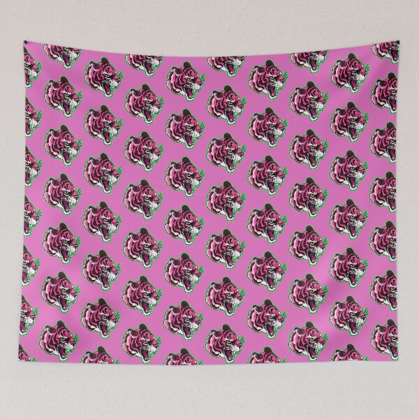 Item preview, Pink tiger tattoo style designed and sold by weilertsen.
