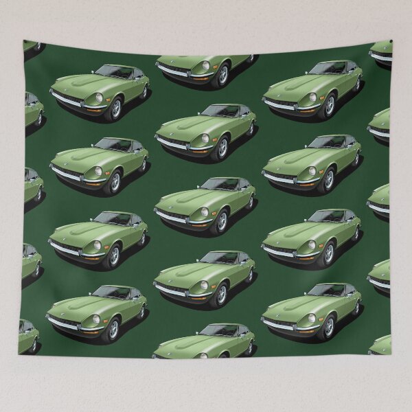 Item preview, Datsun 240Z in green designed and sold by candc-retro.