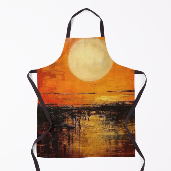 Item preview, Explore "Simplistic & Minimalistic Vintage Sunset" Abstract Art designed and sold by ArtificialGenes.