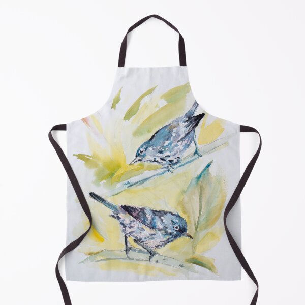Item preview, elfin woods warbler watercolor designed and sold by Kirsten Dennis.