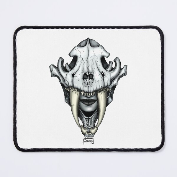 Item preview, Sabertooth mask designed and sold by Dunnoart.