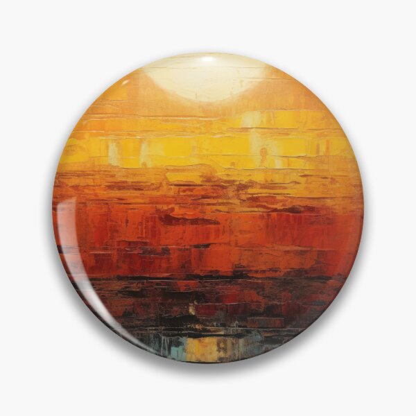 Artikelvorschau, Entdecken Sie "Simplistic & Minimalistic Vintage Sunset" Abstrakte Kunst entworfen und verkauft von ArtificialGenes.