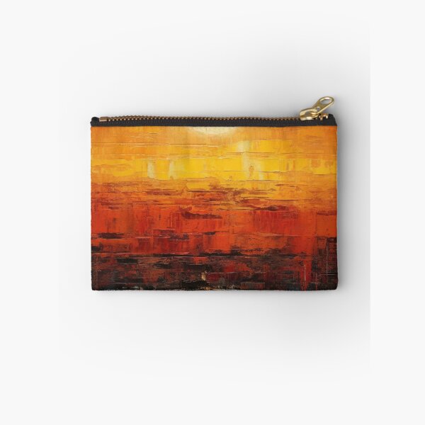 Artikelvorschau, Entdecken Sie "Simplistic & Minimalistic Vintage Sunset" Abstrakte Kunst entworfen und verkauft von ArtificialGenes.