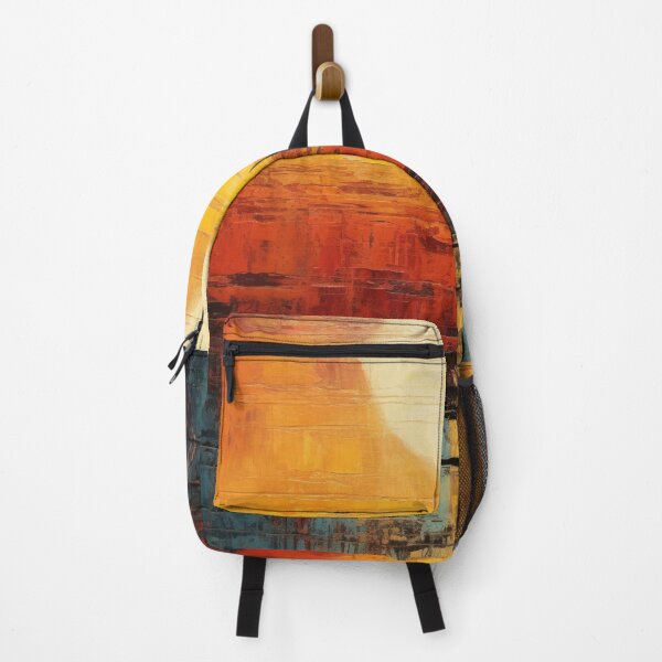Artikelvorschau, Entdecken Sie "Simplistic & Minimalistic Vintage Sunset" Abstrakte Kunst entworfen und verkauft von ArtificialGenes.