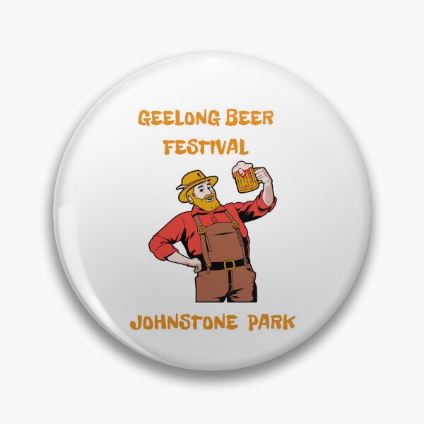 Item preview, Geelong Beer Festival in the Johnstone Park. designed and sold by Gymfreak90.