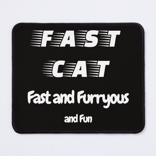 Item preview, Fast Cat - furryous fast and fun designed and sold by LBKdesigns.