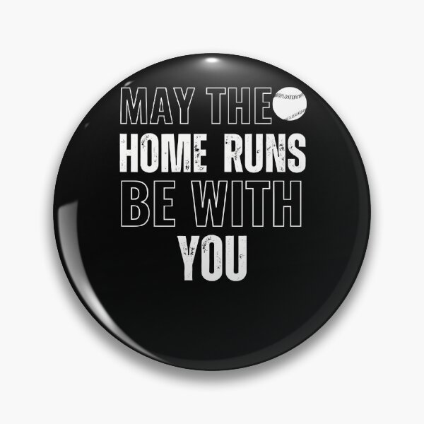 Item preview, May the home runs be with you, funny baseball designed and sold by Merchattack.