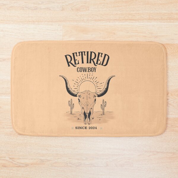 Item preview, Retired Cowboy Since 2024, Western Style designed and sold by AryaSubramanian.