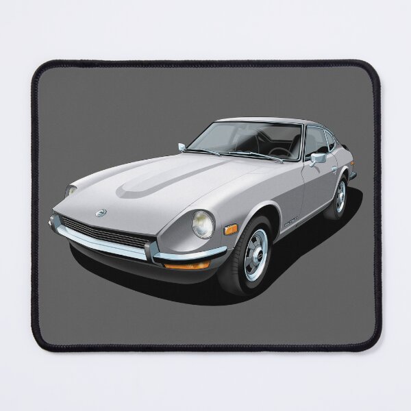 Item preview, Datsun 240Z in silver designed and sold by candc-retro.