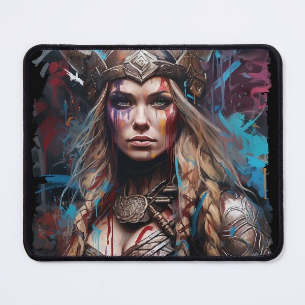 Item preview, Viking shield maiden design Valhalla designed and sold by Andrea-Design.
