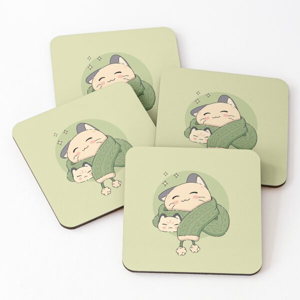 Item preview, The Winter Kittens | Green designed and sold by ModesaDraw.