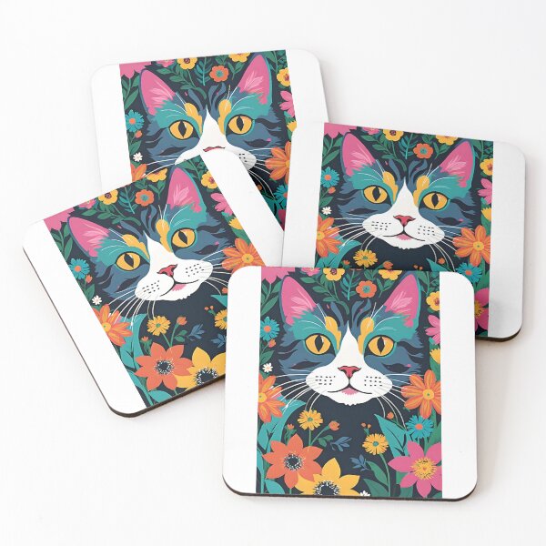Item preview, Flower cat power designed and sold by Artificialimage.