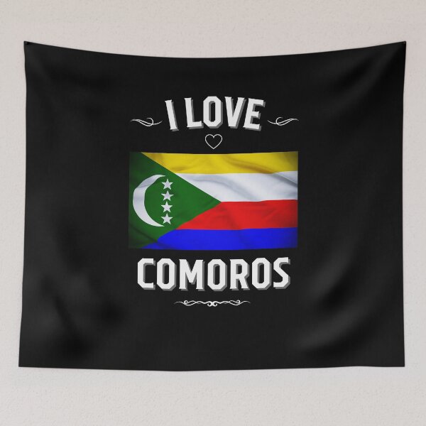 Item preview, I Love Comoros designed and sold by LoveMyRoots.