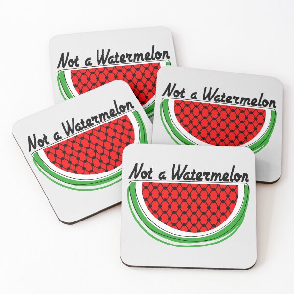 Item preview, Not a watermelon kuffieh designed and sold by Randa Ranmania.