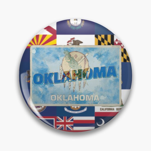 Item preview, Oklahoma vintage style retro souvenir designed and sold by DeveloperProp0.