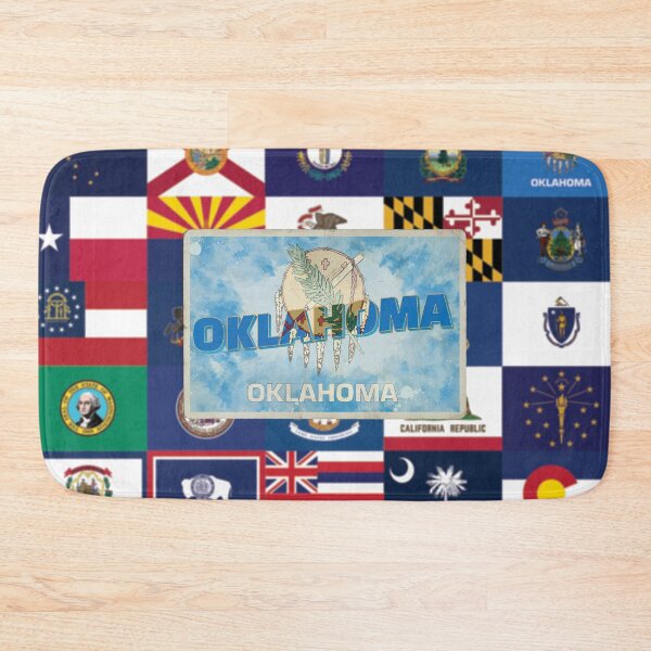 Item preview, Oklahoma vintage style retro souvenir designed and sold by DeveloperProp0.