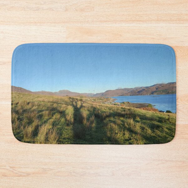 Item preview, Lochcarron View with Tree Shadow designed and sold by RONALD MACKENZIE.