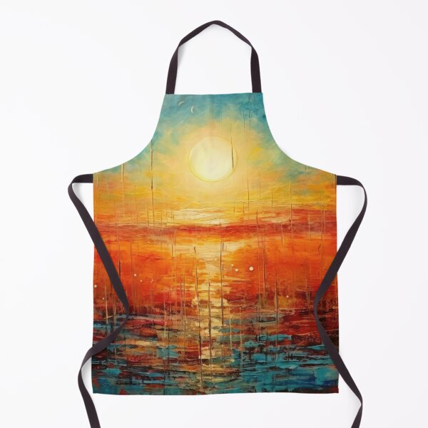 Aperçu de l'œuvre Découvrez l'art abstrait "Simplistic & Minimalistic Vintage Sunset" créée et vendue par ArtificialGenes.