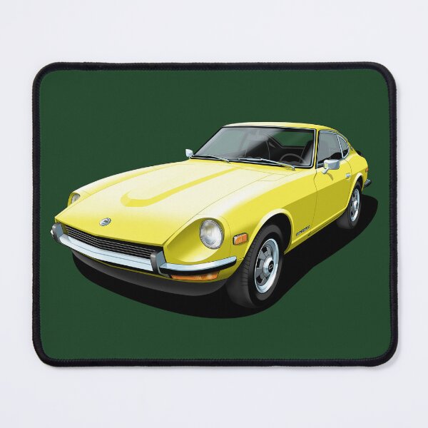Item preview, Datsun 240Z in yellow designed and sold by candc-retro.