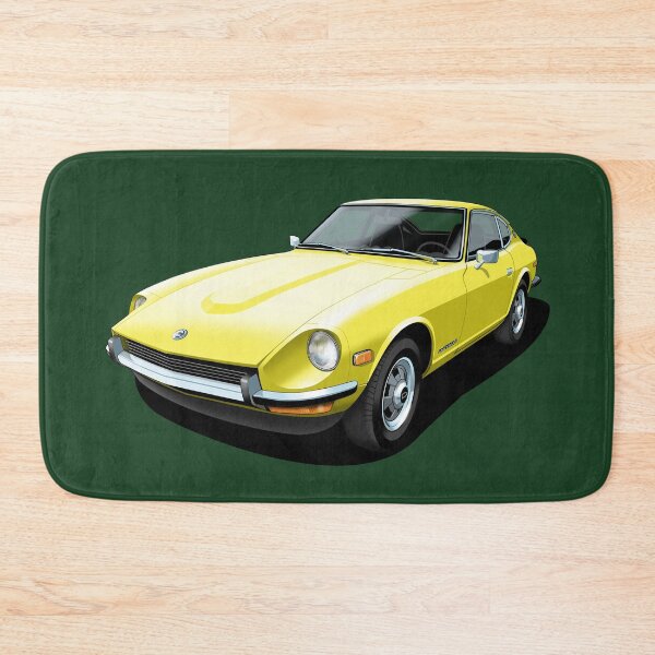Item preview, Datsun 240Z in yellow designed and sold by candc-retro.