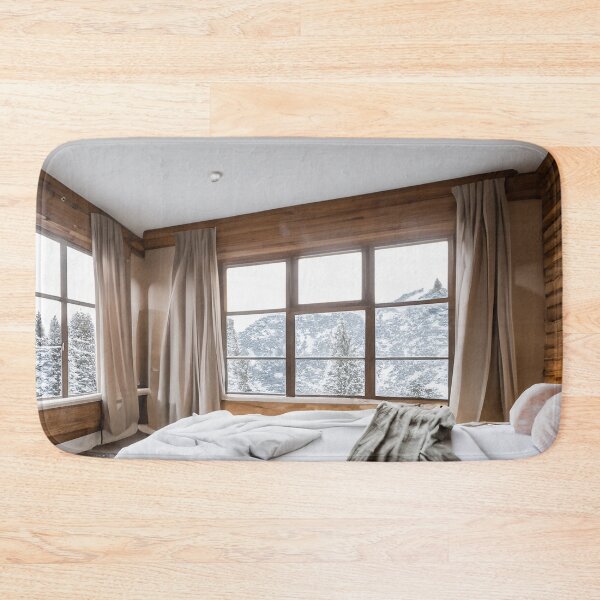Item preview, Cozy Relaxing Winter Bedroom 9 designed and sold by Yannik Hay.