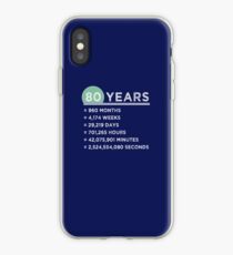 80 Years Funny Gifts - 80th Birthday 80th Wedding Anniversary iPhone Case