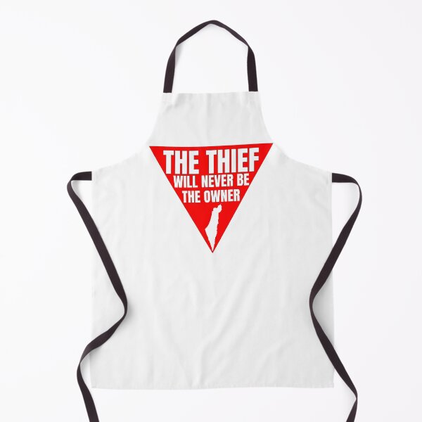 Item preview, The thief will never be the owner red triangle, freedom fighter designed and sold by Randa Ranmania.
