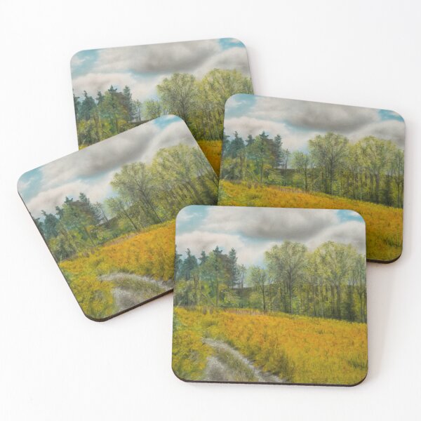 Item preview, Field of Goldenrod designed and sold by Pansymade.
