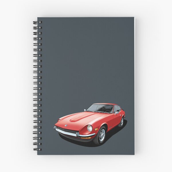 Item preview, Datsun 240Z in red designed and sold by candc-retro.