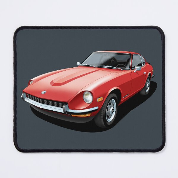 Item preview, Datsun 240Z in red designed and sold by candc-retro.