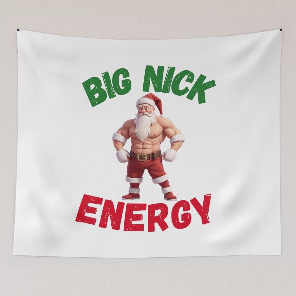 Item preview, Big Nick Energy, Humorous Christmas designed and sold by RiffRaffGraffix.