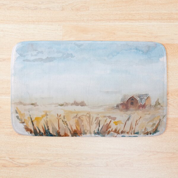 Item preview, Barn across the field designed and sold by Kirsten Dennis.