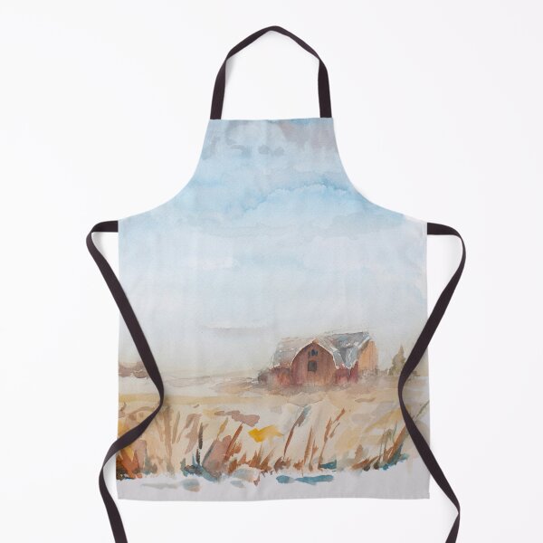Item preview, Barn across the field designed and sold by Kirsten Dennis.