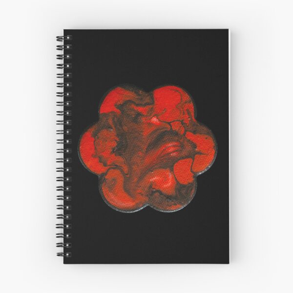 Item preview, Red and Black Abstract Flow designed and sold by ColorfulThink.