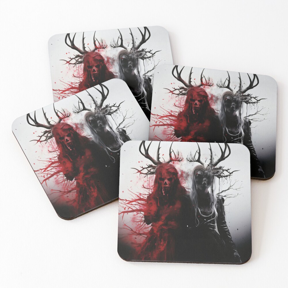 Item preview, Coasters (Set of 4) designed and sold by NeuroticNeurons.