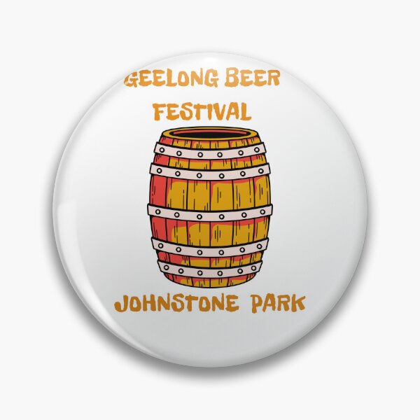 Item preview, Geelong Beer Festival in the Johnstone Park. designed and sold by Gymfreak90.