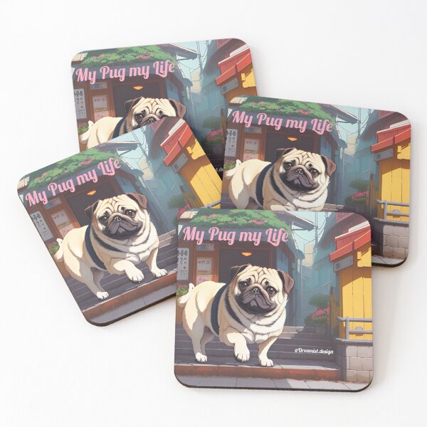 Item preview, My pug My life designed and sold by DreamistStore.