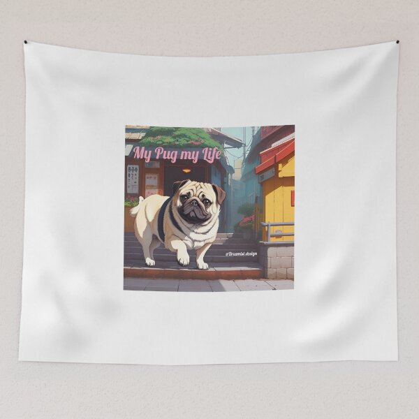 Item preview, My pug My life designed and sold by DreamistStore.