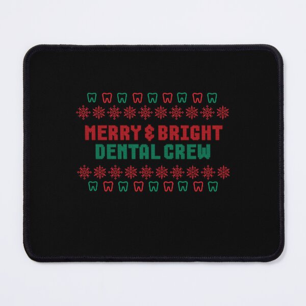 Item preview, Merry & Bright Dental Crew Ugly Christmas Sweater designed and sold by EdytaGister.