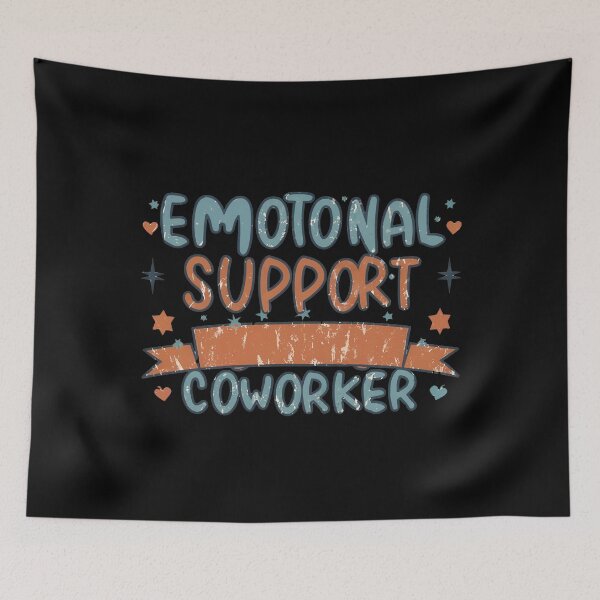 Item preview, Emotional Support Coworker designed and sold by NNisu.