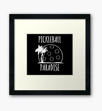 Pickleball Paradise Framed Print