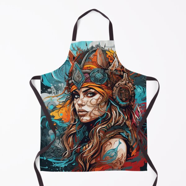 Item preview, Viking shield maiden design Valhalla designed and sold by Andrea-Design.