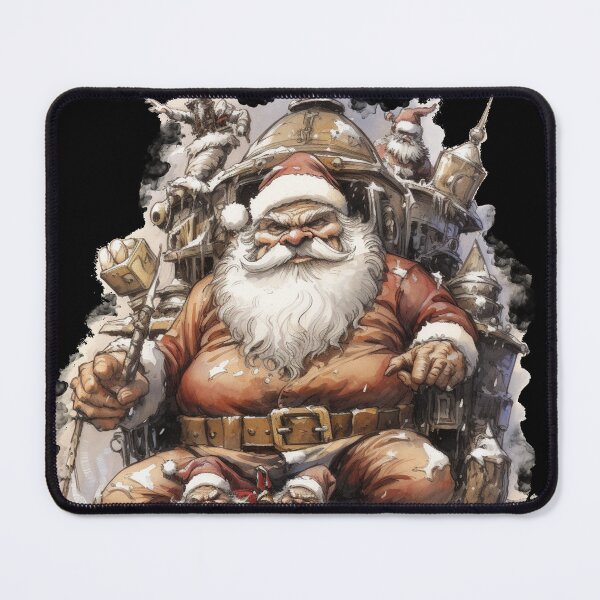 Item preview, Heavy Metal Santa Post Apocalyptic Xmas Hail to the king! designed and sold by LastHighwayTees.