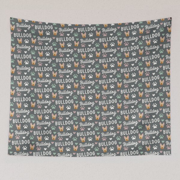 Item preview, Bulldog Pattern designed and sold by storyboxdesigns.